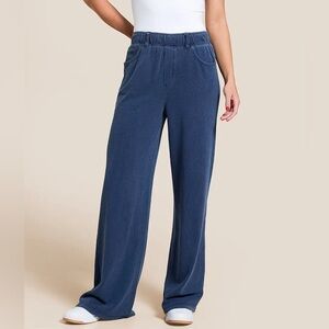 NWT Z Supply Entourage Knit Denim Pant Indigo